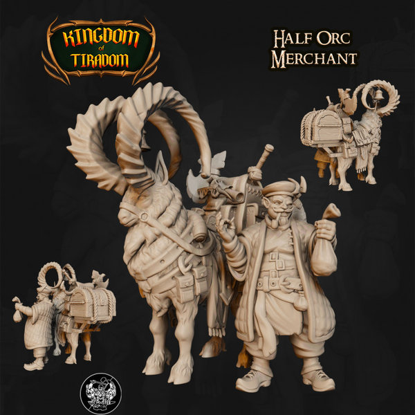Halforc Merchant - Kingdom of Tiradom