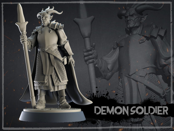 Demon Soldier - Dark Fantasy Creatures