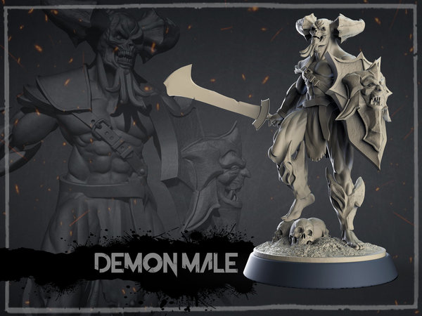 Demon Male - Dark Fantasy Creatures