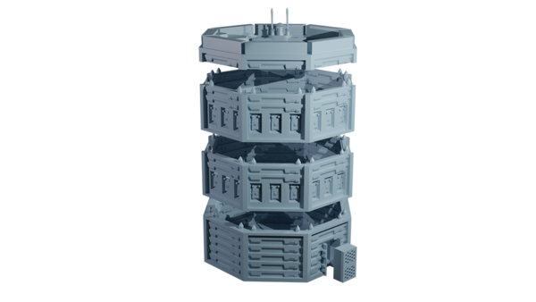 Building C - Control Tower - Harvest IV Terrain