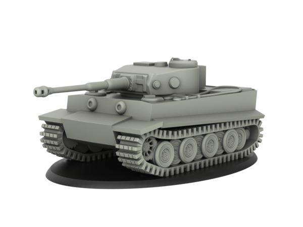 German Tiger - Modell 28mm Maßstab - World War 2